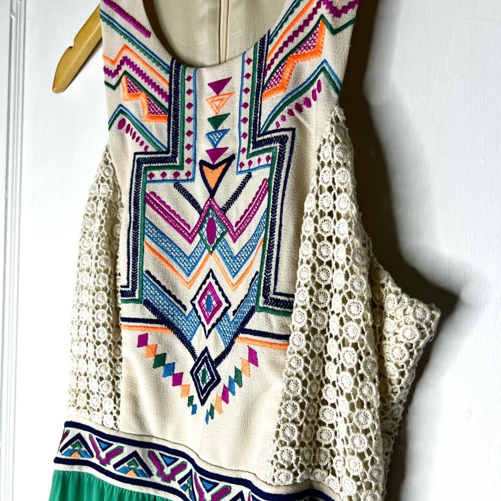 Champagne & Strawberry Maxi Dress